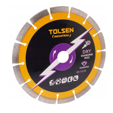 TARCZA DIAMENTOWA  230mm  Segmentowa TOLSEN